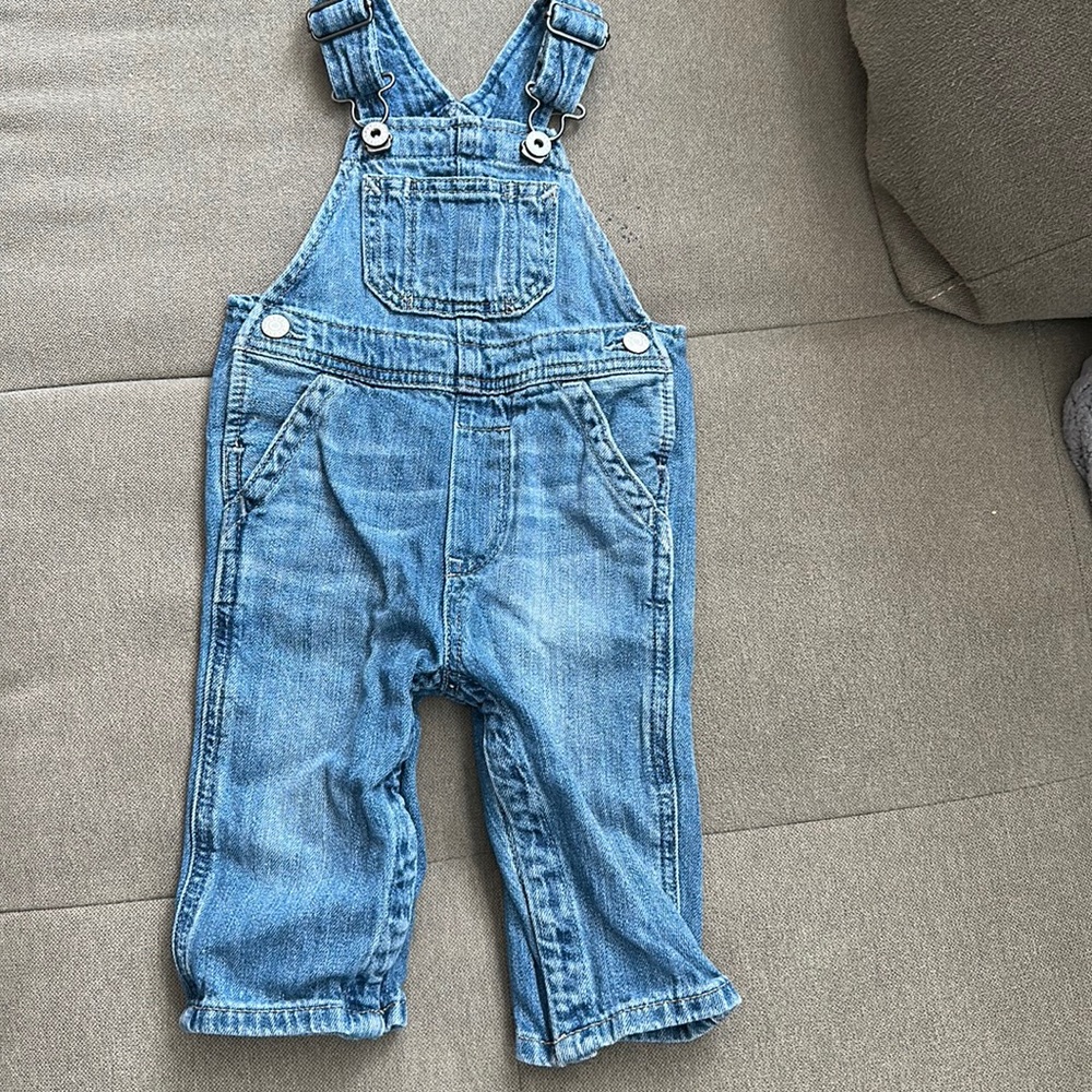 Baby Gap Denim overalls 6-12 months